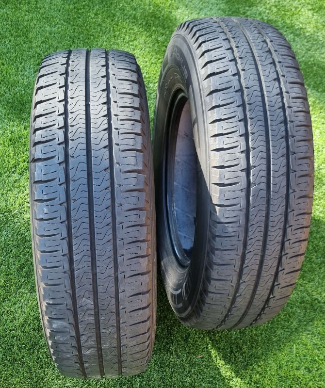 2 x Michelin Agilis (Green) 225/75 16 CP (M+S) tyres