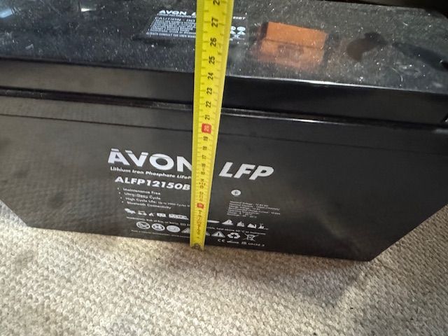 Avon ALFP121150b 150Ah Lithium battery